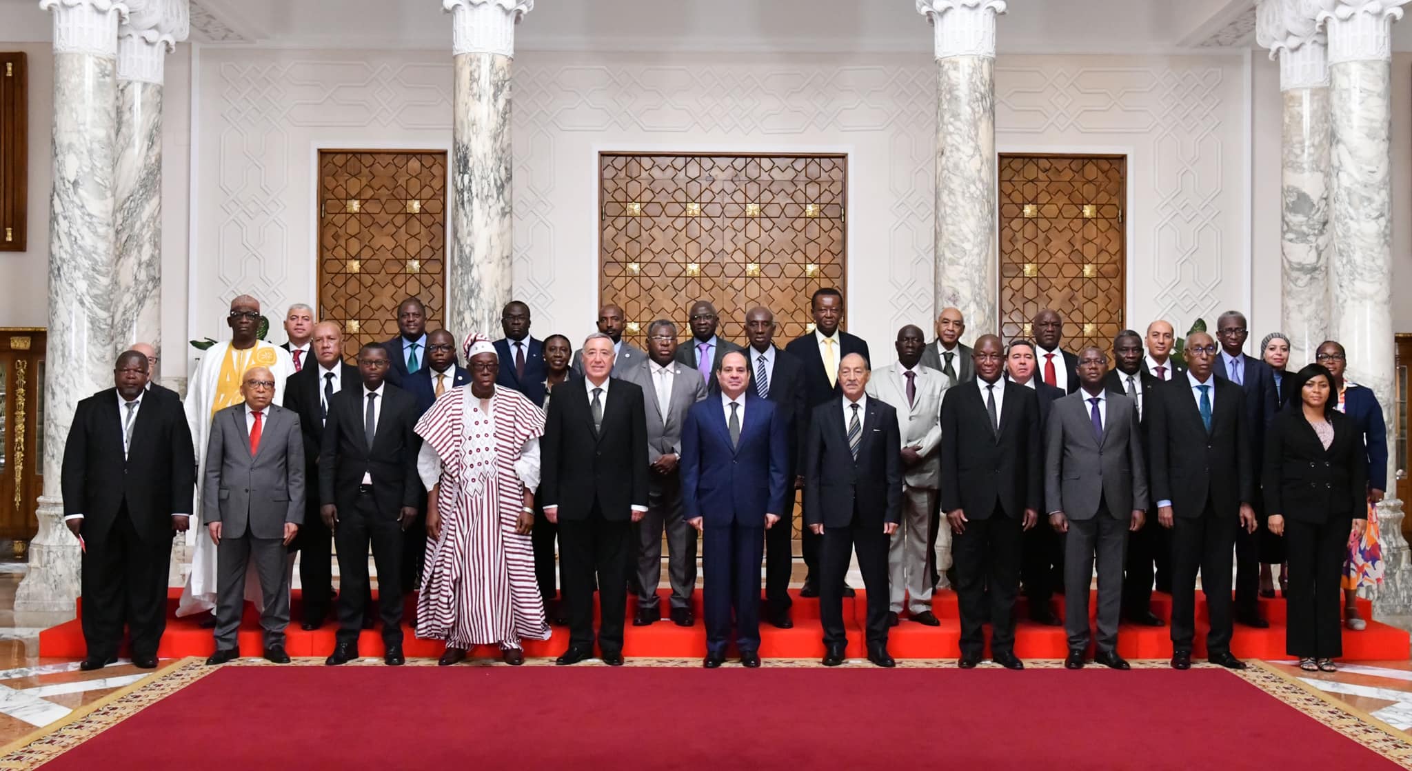 Al-Sisi meets with high-level African judges 