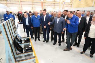 Al-Wazir inaugurates glass factory, lays foundation stone for new appliance plant at Elaraby Group